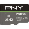 Карта памяти PNY Technologies MicroSDXC 1TB 667x 100MB/s U3 PRO Elite 4K Class 10 V30 U3