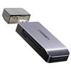 Кардридер UGREEN USB-A 3.0 to TF/SD/CF/MS Multifunction Card Reader Multi-Read, серый космос CM180