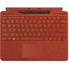 Набор перо и клавиатура Microsoft Surface Pro X Signature Keyboard красный RUS / Slim Pen 2