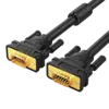 Кабель UGREEN VG101 VGA Male to Male Cable, 15 м, черный