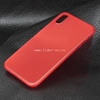 Задняя панель для  iPhoneX Пластик (15068ch) красный
