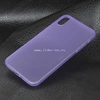 Задняя панель для  iPhoneX Пластик (15068ch) фиолетовая