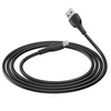 USB кабель для iPhone 5/6/6Plus/7/7Plus 8 pin 1.0м BOROFONE BX51 (черный) 2.4A
