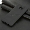 Задняя панель для Xiaomi  POCO X3 Силикон матовый (черная)