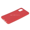 Задняя панель для Samsung Galaxy  M51 Силикон матовый (красная)