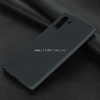 Задняя панель для Samsung Galaxy Note 10 Силикон матовый (черная)