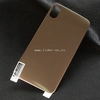 Гибкое стекло для  iPhone X на ЗАДНЮЮ панель (без упаковки) золото