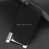 Гибкое стекло для  iPhone X на ЗАДНЮЮ панель (без упаковки) черная
