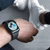 Силиконовый ремешок для Apple Watch 38-40mm (голубой)
