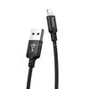 USB кабель для iPhone 5/6/6Plus/7/7Plus 8 pin 2.0м HOCO X14 (черный) 2.0A