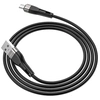 USB кабель micro USB 1.0м BOROFONE BX46 силиконовый (черный) 2.4A