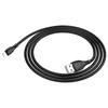 USB кабель для iPhone 5/6/6Plus/7/7Plus 8 pin 1.0м HOCO X61 силиконовый (черный) 2.4A
