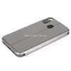 Чехол-книжка для Samsung Galaxy A20/A30  Brauffen (горизонтальный флип) серебро (пакет)