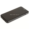 Чехол-книжка для Samsung Galaxy S6 Edge Brauffen Premium (горизонтальный флип) черная (пакет)