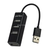 Разветвитель на 4 порта (USB hub) PF-VI-H023 Perfeo черный