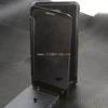 Чехол-книжка для iPhone7 (горизонтальный флип) Зеркальная черная (в коробке)