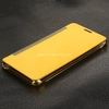 Чехол-книжка для Samsung Galaxy S8 Plus (гор. флип) Зеркальная золото (в коробке)