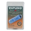 USB Flash  64GB Exployd (600) синий 3.0