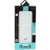 Портативное ЗУ (Power Bank) 16000mAh ELTRONIC фонарь/3 USB (белый)