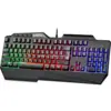 Клавиатура DEFENDER проводная Glorious GK-310L игровая; RGB подсветка