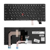 Клавиатура для ноутбука Lenovo Thinkpad S3, Yoga 14 Yoga S3-14 Series. Плоский Enter. Черная, с рамкой. С подсветкой. PN: 00WH763.