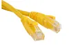 Патч-корд RJ45 - RJ45, 4 пары, UTP, категория 5е, 3 м, желтый, LANMASTER LAN-45-45-3.0-YL