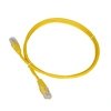 Патч-корд RJ45 - RJ45, 4 пары, UTP, категория 5е, 2 м, желтый, TWT TWT-45-45-2.0-YL