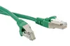 Патч-корд RJ45 - RJ45, 4 пары, FTP, категория 6, 1 м, зеленый, LSZH, LANMASTER LAN-PC45/S6-1.0-GN