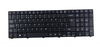 Клавиатура для ноутбука Acer Aspire 5810 оригинальная черная RU шрифт зеленый