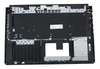 Клавиатура для ноутбука ASUS FX705DT топкейс черный, клавиши черные с подсветкой АНГЛИЙСКАЯ UI