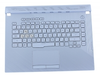 Клавиатура для ноутбука ASUS G531GT топкейс голубой, клавиши голубые с подсветкой