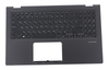 Клавиатура для ноутбука ASUS UX562FA топкейс темно-серый, клавиши черные с подсветкой
