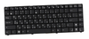Клавиатура для ноутбука ASUS Eee PC 1215B черная с рамкой и подсветкой