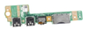 Плата интерфейсная для ноутбука ASUS S500CA (3.5 мм миниджек, 2x USB, картридер)
