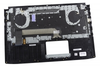 Клавиатура для ноутбука ASUS GL703VM топкейс черный, клавиши черные, с подсветкой