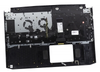 Клавиатура для ноутбука Б/У Acer Nitro 5 AN517-51 топкейс черный, клавиши черные с подсветкой ДЕФЕКТ