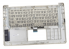 Клавиатура для ноутбука ASUS X510UQ топкейс золотистый, клавиши черные, без подсветки