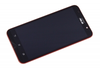 Модуль для смартфона Б/У 5.5" ASUS ZenFone 2 ZE551ML красный ORIGINAL с рамкой /хорошее состояние