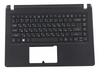 Клавиатура для ноутбука Acer Aspire ES1-432 оригинальная топкейс черный, клавиши черные