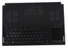 Клавиатура для ноутбука ASUS ROG Zephyrus GX501GI топкейс черный, клавиши черные с подсветкой