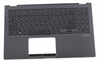 Клавиатура для ноутбука ASUS UX562FD топкейс темно-серый, клавиши черные с подсветкой