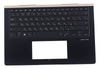 Клавиатура для ноутбука ASUS UX450FDX топкейс синий, клавиши синие с подсветкой