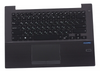 Клавиатура для ноутбука ASUS PU403UA топкейс темно-серый, клавиши черные