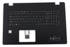 Клавиатура для ноутбука Б/У Acer Aspire 3 A317-52 топкейс черный, клавиши черные