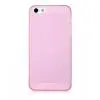 Тонкий чехол Nuoku для iPhone 5/5S Fresh Series Soft-touch Cover Розовый
