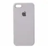 Силиконовый чехол Apple Silicon Case на iPhone 5, 5s, SE серый
