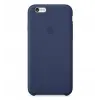 Силиконовый чехол Apple Silicon Case на iPhone 6, 6s темно-синий