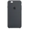 Силиконовый чехол Apple Silicon Case на iPhone 6, 6s темно-серый