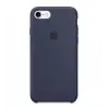 Чехол силиконовый Apple Silicon Case для iPhone 7 Темно-синий