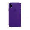 Чехол силиконовый Apple Silicon Case для iPhone Xs Фиолетовый